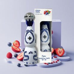 Хумо Азул 15000 Въздуха Син Малина Мехова Намотка 20мл