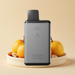 Adalya AD 10000 Пуфово Еднократна вейп English Lord Космическо сиво USB-C