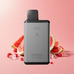 Adalya AD 10000 Пуфове Космическо сиво Еднократна вейп Watermelon Ice