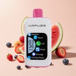 AirFuze Smart 30000 Пуфове Еднократна вейп Боровинка Диня с TFT дисплей