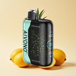 Aivono Aim Boom 25000 Пуфса Едноразов Вейп Кисло Манго Ананас 28ml