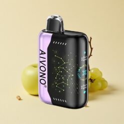 Aivono Aim Boom 25000 Пуфове Зелено Ябълко Грозде 650mAh