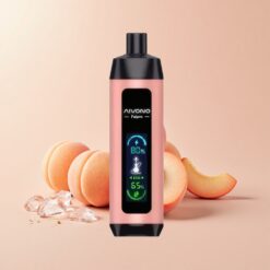 Aivono Aim Fatpro 22000 Пуфове Праскова Лед 5% Никотин