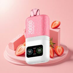 Aivono Aim Magic 20000 пуфове ягодов лед с LCD дисплей