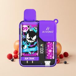Aivono Aim Tank 9500 Пуфове 18мл Е-течност Ябълково-Годишно Диспосабл Вейп