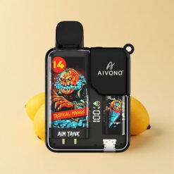 Aivono Aim-Tank 9500 Пуфове Тропическо Манго с 18ml Е-течност