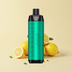 Al Fakher Crown Bar 8000 Лимон Мента 8000 Пуфове