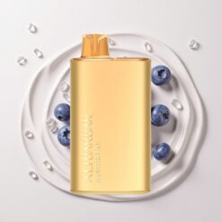 Alibarbar Rich 8000 Пуфове 20ml Еднократна вейп Боровинков Лед