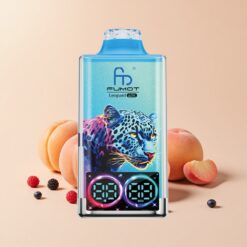 Fumot Leopard 40K Пуфове Диспосабул Вейп Праскова Боровинка Двойна мрежеста намотка