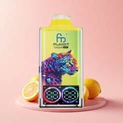 Fumot Leopard 40K Пуфове Пуфове Диспосабул Вейп Розов Лимонад Двойна мрежеста намотка