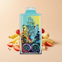 Fumot Leopard 40K Пуфове Диспосабул Вейп Ягода Банан Двойна мрежеста намотка
