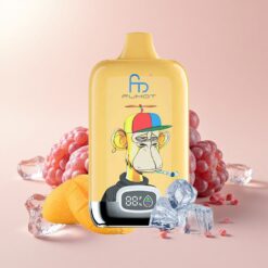 Fumot Tornado 12000 Пуфове Дигитален Грейп Айс МТЛ Мрежов