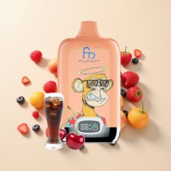 Fumot Tornado 12000 Пуфове Смесени горски плодове Rechargeable