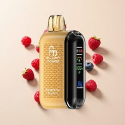 Fumot Tornado 20000 Пуфове Двойна Мрежа Синя Боровинка Кисла Малина