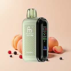 Fumot Tornado 20000 Пуфове Праскова-Година Двойна мрежеста намотка