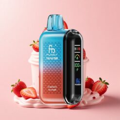 Fumot Tornado 20000 Пуфове Ягода Сладолед Двойна мрежеста намотка