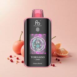 Fumot Tornado 25000 Пуфове Черешов Бомба 20ml Е-течност