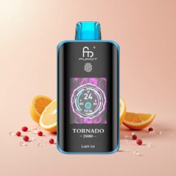 Fumot Tornado 25000 Пуфове Lush Ice с Type-C Зарядно