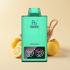 Fumot Tornado 35000 Дисосуабли Вейп Грозде Лимон с 15мл Е-течност