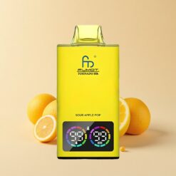 Fumot Tornado 35000 Двойна Мрежа кисела ябълка Pop