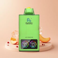 Fumot Tornado 35K Дезодорант Сочен Прасковов Лед RGB Осветление