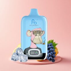 Fumot Tornado Digital Box 12000 Puffs Розов лимонад Мрежеста намотка