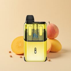 Fumot Ultra T32000 32000 Въздухоудара Тройно Манго - Сочен Праскова