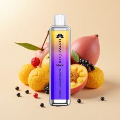 Hayati Pro Max 4000 Вдишвания Диспозейбъл Вейп Черна Касис Манго 1400mAh