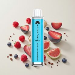 Hayati Pro Max 4000 Въздуха Синьо Кисел Малинов 1400mAh