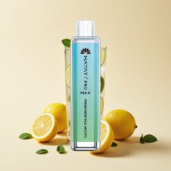Hayati Pro Max 4000 Вдишвания Диспозейбъл Вейп Свеж Ментов Мохито с 1400mAh Батерия