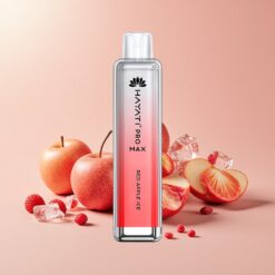 Hayati Pro Max 4000 Вдишвания Ред Апъл Айс с 1400mAh Батерия