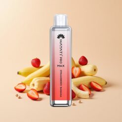 Hayati Pro Max 4000 Вдишвания Двойна 1.1 Ohm Ягода Банан