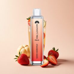 Hayati Pro Max 4000 Вдишвания Диспозейбъл Вейп Ягодов Мохито с 5% Никотин