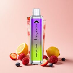 Hayati Pro Max 4000 Вдишвания Ягодов Лимонад Dual 1.1 Ohm Мрежеста намотка