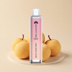 Hayati Pro Max 4000 Пуфове Пуфове Диспосабул Вейп Личи Mogu Mogu 1400mAh