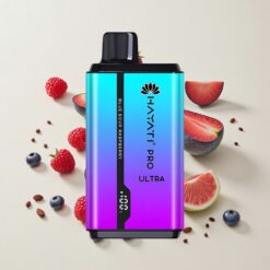 Hayati Pro Ultra 15000 Пуфса Синьо Кисела Малина 24ml