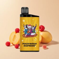 IGET Bar 3500 Пуфове 1400 mAh Диспозейбъл Вейп Праскова Манго Малина