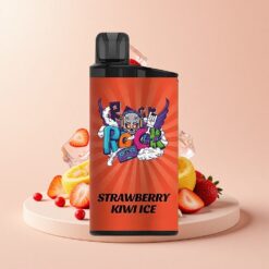 IGET Bar 3500 Пуфове Пуфове Диспосабул Вейп Ягода-Киви Лед 1400 mAh