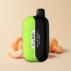 IGET Moon K5000 5000 Вдишвания Едноразов Вейп Праскова Ябълка PC