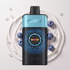 IGET ONE 12000 Пуфове Диспозебъл Вейп Боровинков Лед с Голям Цветен Екран