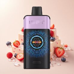 IGET ONE 12000 Пуфове Пуфове Диспосабул Вейп Гледови Боровинки Лед + Голям Цветен Екран