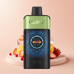 IGET ONE 12000 Пуфове Диспосабул Вейп Ягода-Киви Лед с Голям Цветен Екран