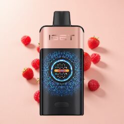IGET ONE 12000 Пуфове Диспосабил Вейп Ягода Малина Голям Цветен Екран