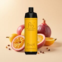 RandM Fumot Shisha 10000 Пуфове Сладък Плод на Страста с 0.5% Никотин