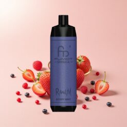 RandM Fumot Shisha 10000 Пуфа Едноразов Вейп Ягода Мента 18мл