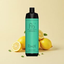 RandM Fumot Shisha 10000 Пуфа Диспосабул Вейп Лимон Мента 18мл