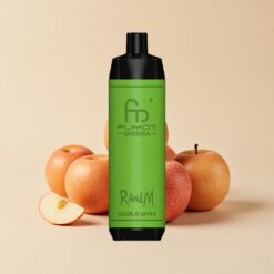 RandM Fumot Shisha 10000 Пуфове Двойна Ябълка 18ml e-течност