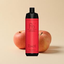 RandM Fumot Shisha 10000 Пуфове Две Ябълки LED Индикатор