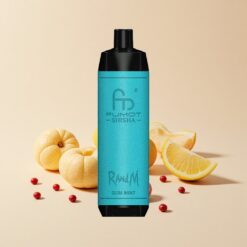 RandM Fumot Shisha 10000 Пуфове Еднократна Vape Дъвка Мента 18ml