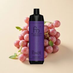 RandM Fumot Shisha 10000 Пуфове Еднократна Vape Гроздово Мента 850 mAh